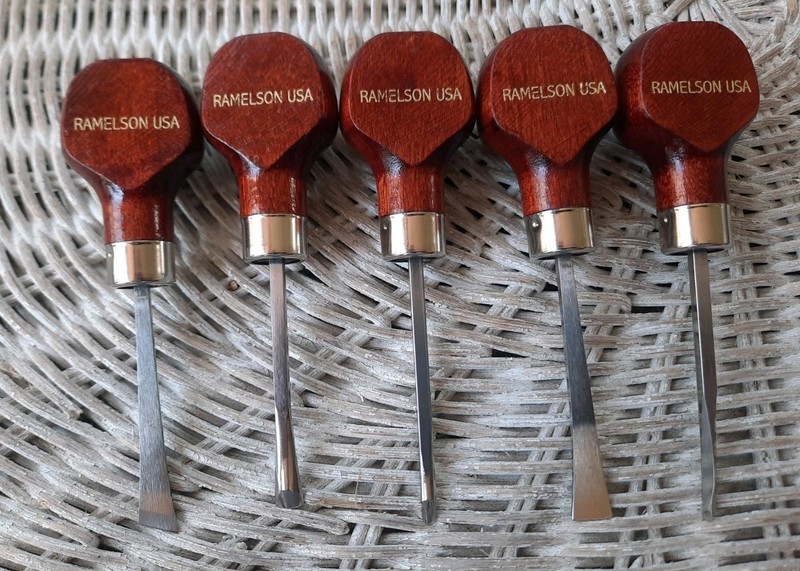 Ramelson Palm Basic Woodcarving Set 5 Pieces USA
