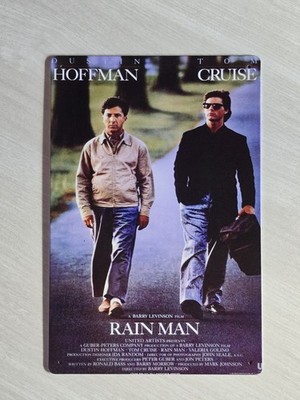 Rain Man Blechschild Dustin Hoffman Tom Cruise 80er Deko Retro 30x20 cm 
