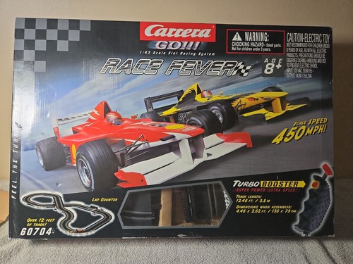 Rare Race Fever Carrera 143 60704 discontinued track slot car Set 2004 Vintage