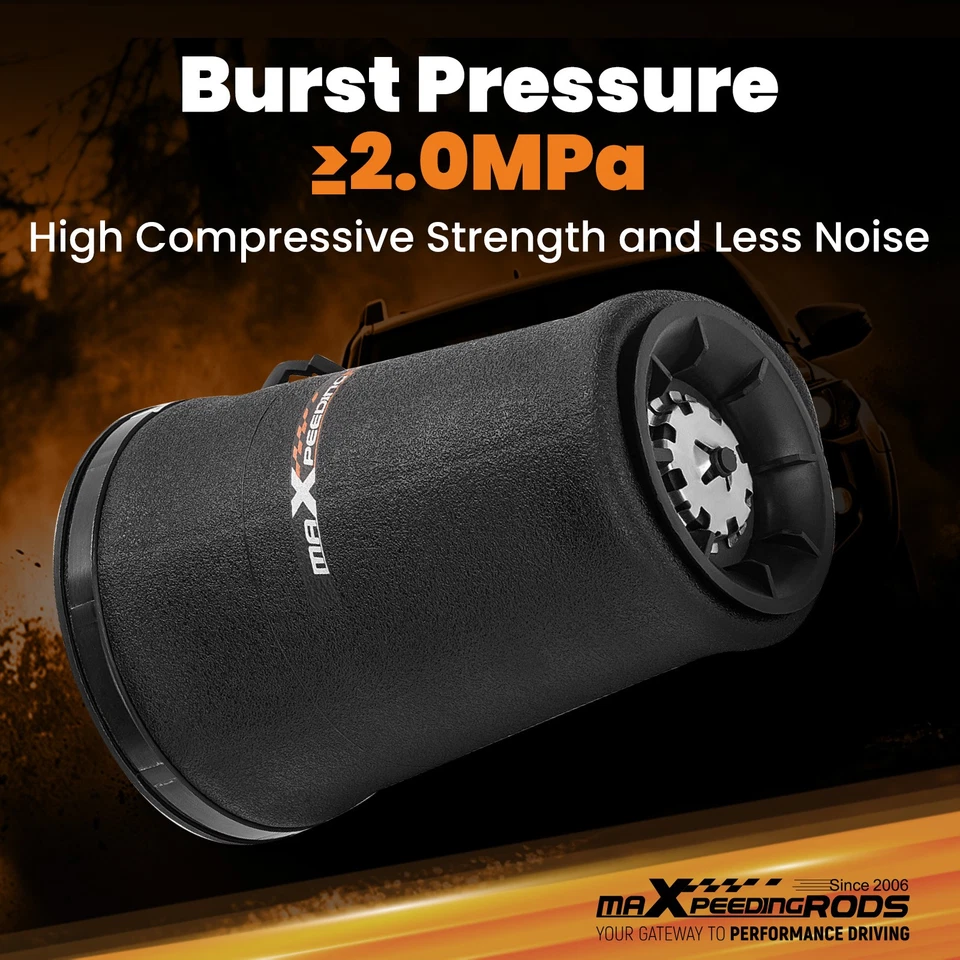 Pair Air Shock Suspension Bag Rear Left Right for Lincoln Town Car 1989 - 2010 - Imagem 4 de 4