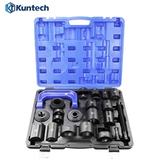 25PC Heavy Duty Ball Joint Press Kit Master Adapter Set for 2 &4WD GM Ford Truck