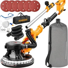 Electric Drywall Sander, 950W Drywall Power Sander with Vacuum Dust Collector,