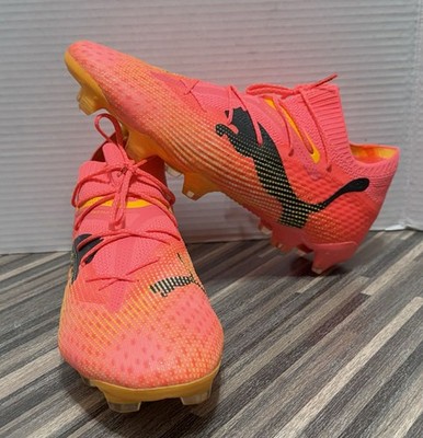 Puma Future 7 Ultimate FG/AG Soccer Cleats  Sunset Glow  Mens Size 9 107599-03