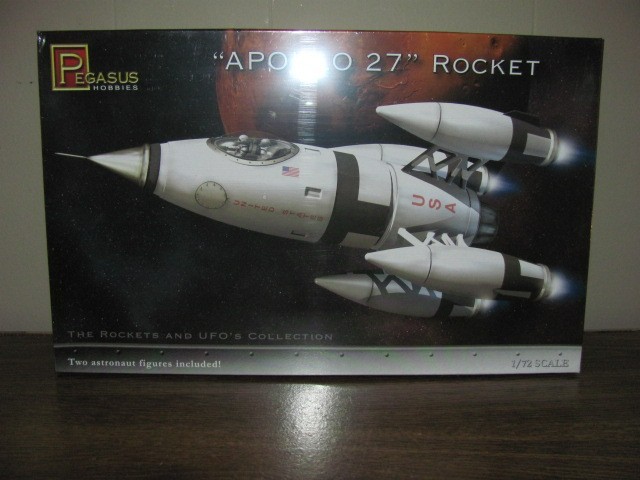 Pegasus Hobbies "Apollo 27" Rocket Model Kit No. 9101 1/72 Scale