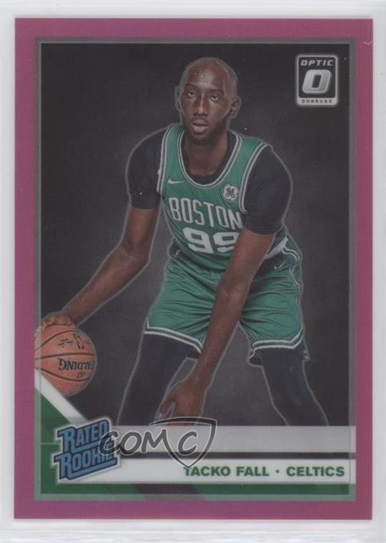 2019-20 Panini Donruss Optic Rated Rookie Pink Prizm 16/25 Tacko Fall #161 nd3