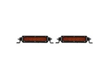 Rigid 906705 Sr-series Sae 6 Amber Pro Led Light Bar Pair