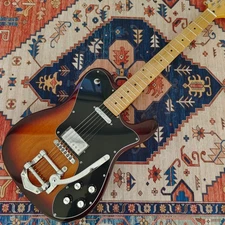 Vintage Sunburst Thinline  Maple Neck Tremolo Bridg TL Electric Guitar from US