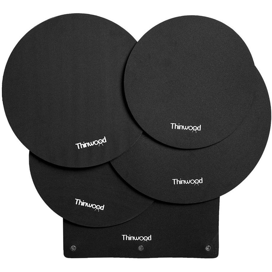 Übungspad Thinwood No.12 Standard Set Schlagzeug Drum Practice Pad NEU