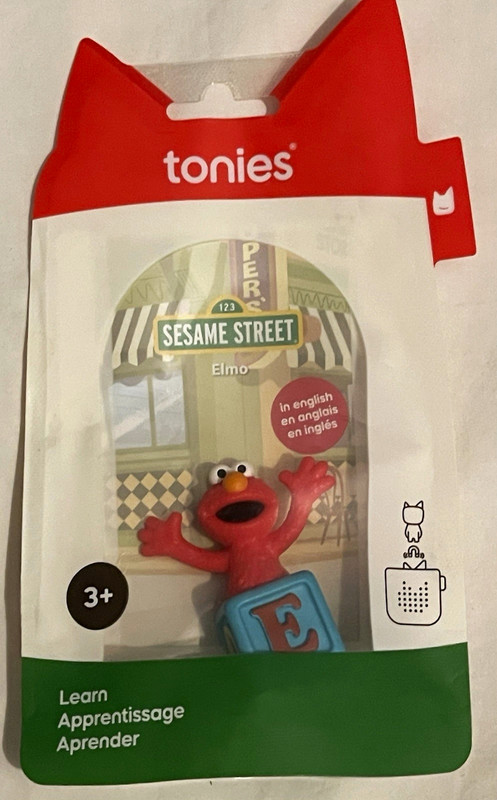 tonies Sesame Street Elmo Tonie Audio Character Figure for Toniebox 3+ 2025
