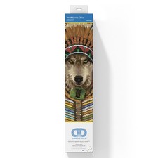 Diamond Painting Kit: Wolf Spirit Chief