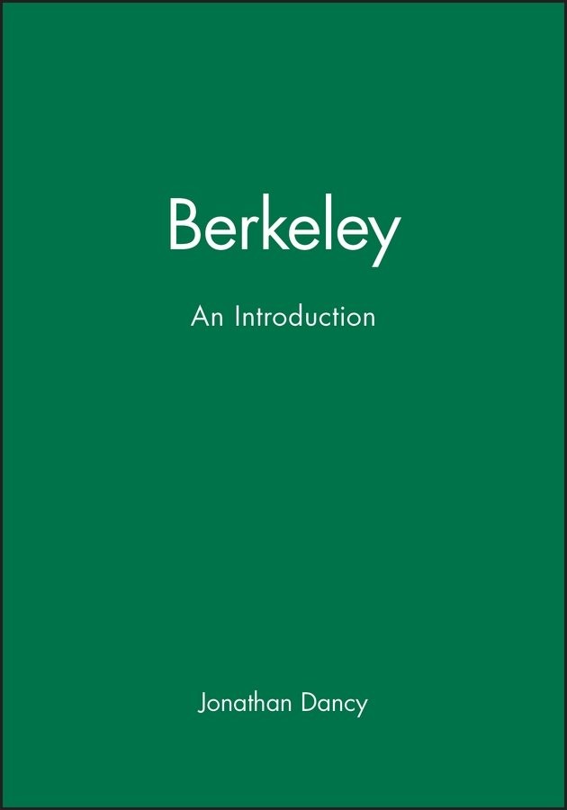 Berkeley – An Introduction Dancy Paperback Wiley–Blackwell 9780631155096
