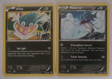 2x Pokémon TCG Card Ancient Origins Inkay 45/98 Malamar 46/98 Regular Mint/NM