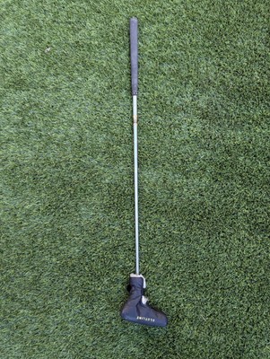 Avon Track-Line Golfschläger Putter mit Slotline Lederbezug RAR