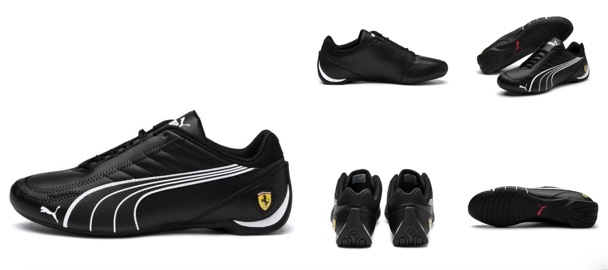 Size 14 - Scuderia Ferrari x Puma Future Kart Cat White Rosso