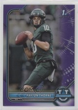 2021-22 Bowman U Chrome Prospects Purple Refractor Payton Thorne #56 07rd