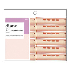Diane Long Cold Wave Perm Rods, 12 Pack-Choose Yours