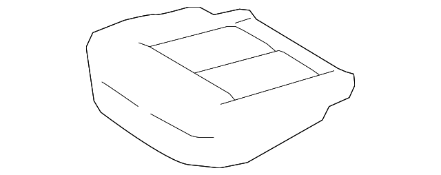 Genuine Nissan Cushion Cover 87370-EZ02A