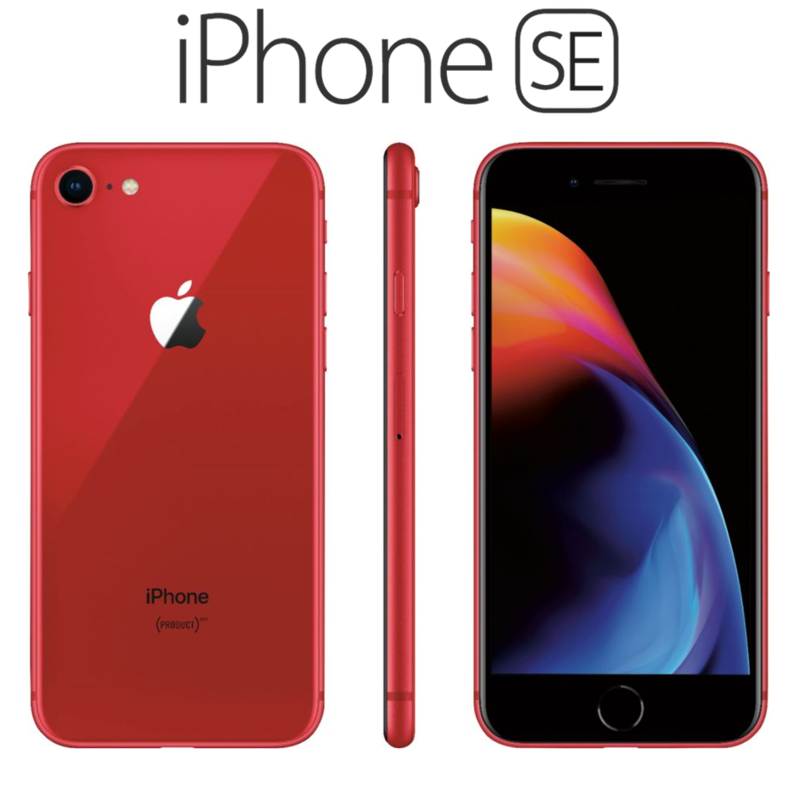 Apple iPhone SE 3rd Gen. (PRODUCT)RED - 64GB - (Unlocked)