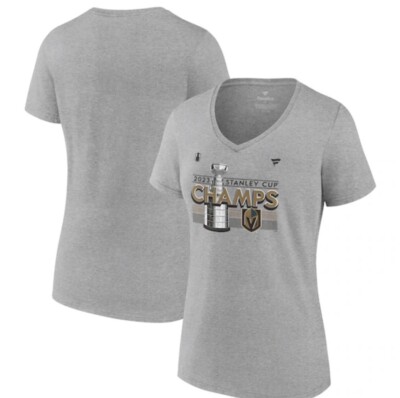 Las Vegas Golden Knights T-Shirt Women's Large Champ V-Neck NWT P97