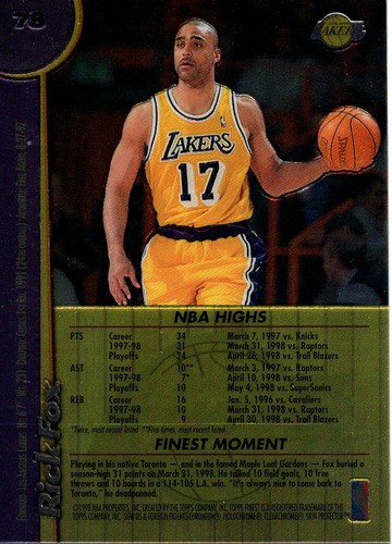 1998-99 Topps Finest  -🔥 NO PROTECTORS 🔥- Pick from List - Complete Your Set  - Picture 132 of 445