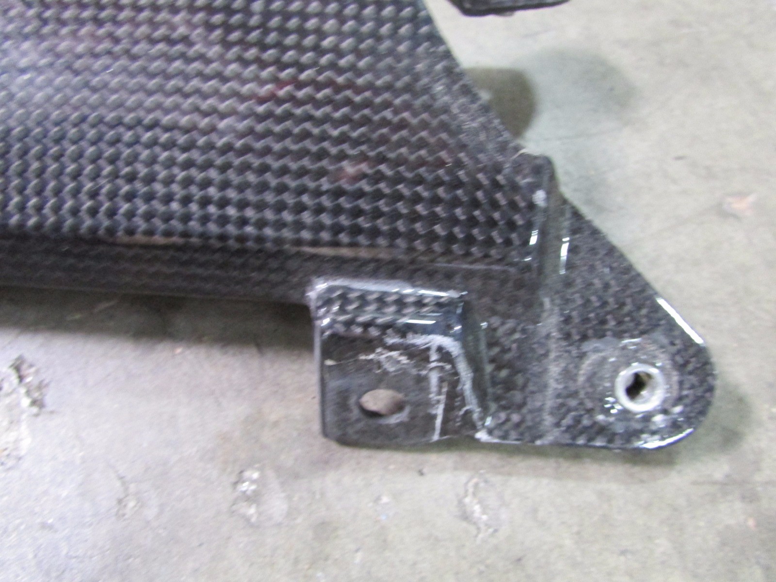 Ferrari 458 Italia, RH Dash Carbon Fiber, Damaged, Used, P/N 82724600