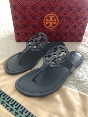 blue yonder tory burch sandals