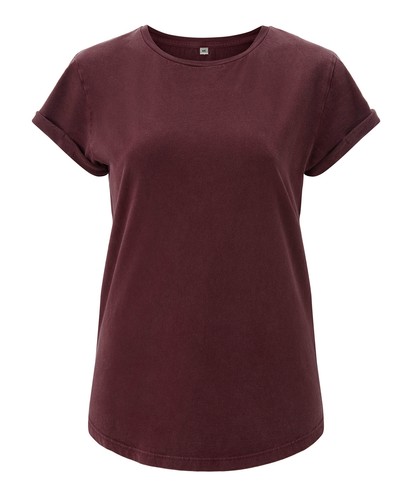 EARTH POSITIVE - Damen Rolled-Up-Sleeve Organic T-Shirt 'EP16' 100% Baumwolle - Picture 135 of 233