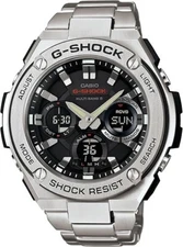 CASIO G-SHOCK G-STEEL GST-W110D-1AJF Black Multiband 6 Men's Watch New in Box