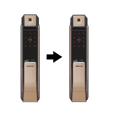 Zigbang SHP-P71 Smart Digital Türschloss Bluetooth Fingerabdruck 3 Wege