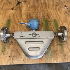 MICRO MOTION , F100 2”x1” 600# Flanges w/ 800 PROCESSOR , CLEAN-USED