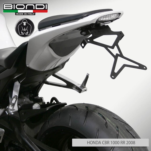 Nummernschildhalter Verstellbar Mit Licht Stop Honda CBR1000 RR CBR 1000 RR 2008-image