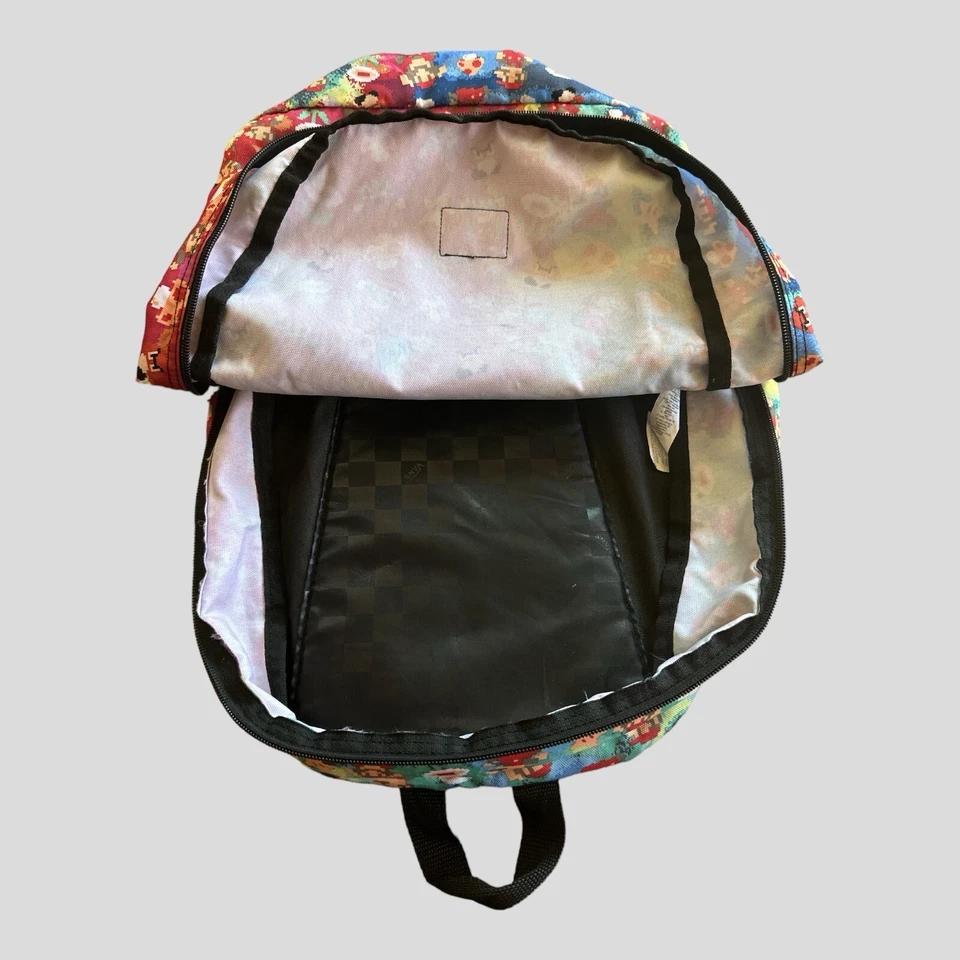 Mochila Vans X Nintendo Super Mario Bros Old Skool II impresión de 8 bits Foto 3 de 4