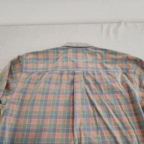 Territory Ahead Shirt Mens XL Plaid Corduroy Button Down Long Sleeve Outdoor - Picture 10 of 13