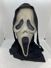 Vintage Scream Ghost Face Mask S9206 Easter Unlimited Fun World Damaged