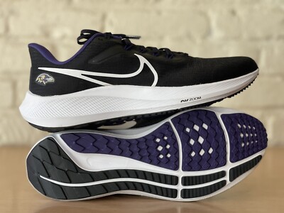 Nike Air Zoom Pegasus 39 Baltimore Ravens Running Shoe DR2043-001 Men Size 10.5