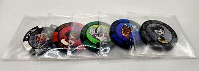 Official Helluva Boss Poker Chips LVL UP Expo 2025 Las Vegas - SET OF ALL (5)