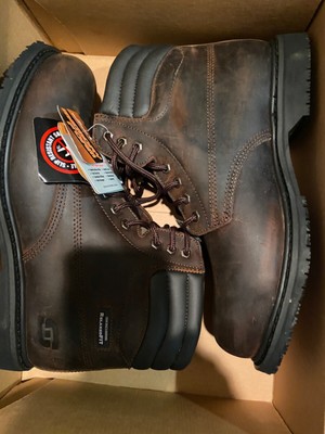 skechers steel toe memory foam boots
