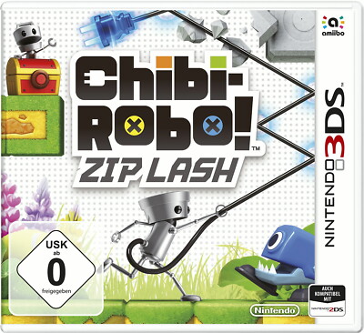 Chibi-Robo!: Zip Lash (Nintendo 3DS, 2015) neu original verschweißt