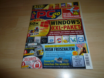 Computer  Zeitung Zeitschrift PC Go 12 / 2019 - Windows - Security