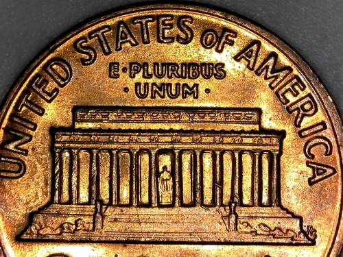 1971 D. Lincoln Memorial D.D.O. and ear lobe uncirculated P. 511 - Picture 9 of 9
