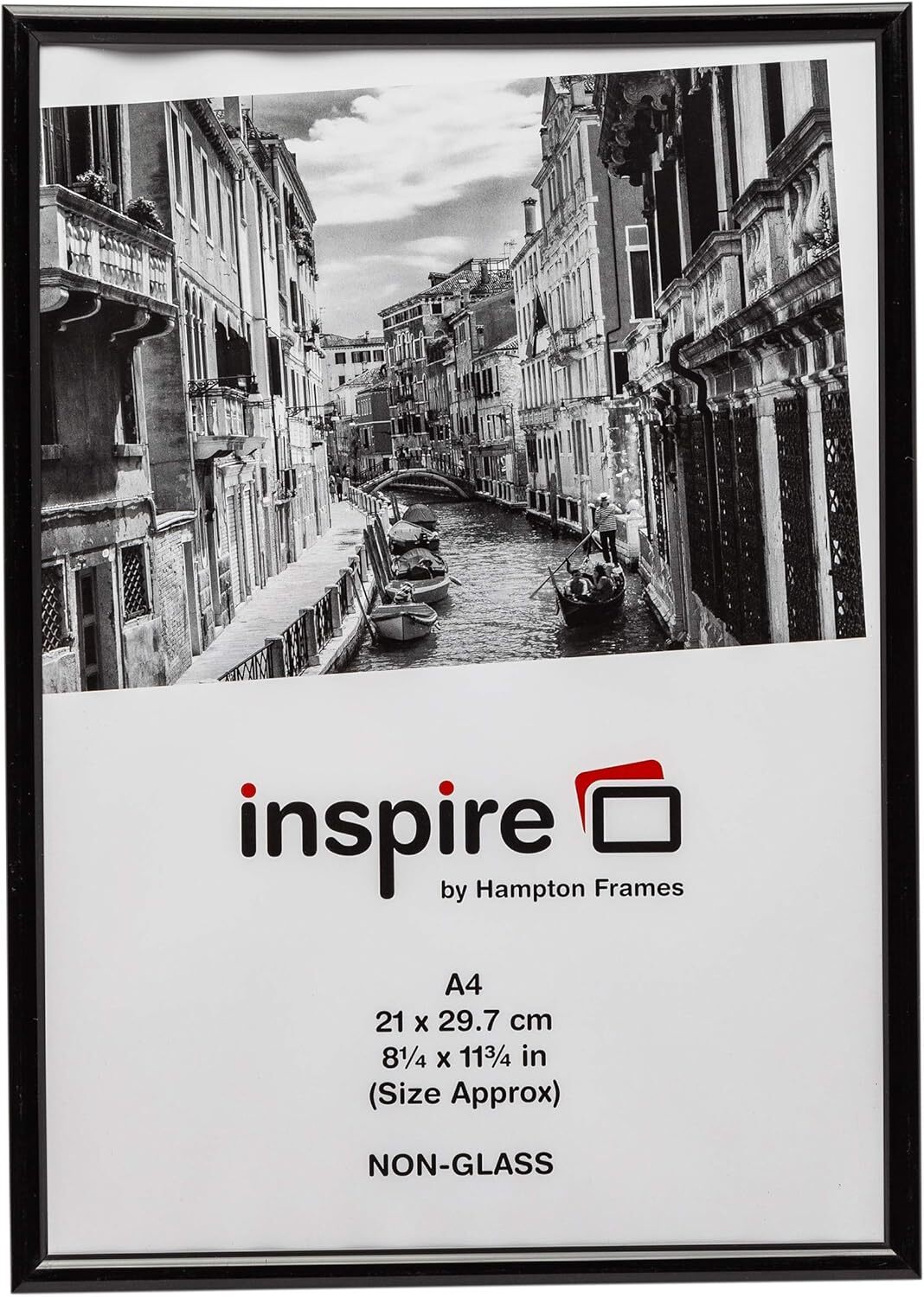 Hampton Frames BACKLOADER Формат А4 21х30 см, обернутый черной фольгой из экструдированного пластика Фото P