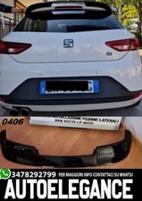 Dachspoiler Seat Leon 5F 5-türig 2012-2020 Heck Cupra R300 0406 Schwarz