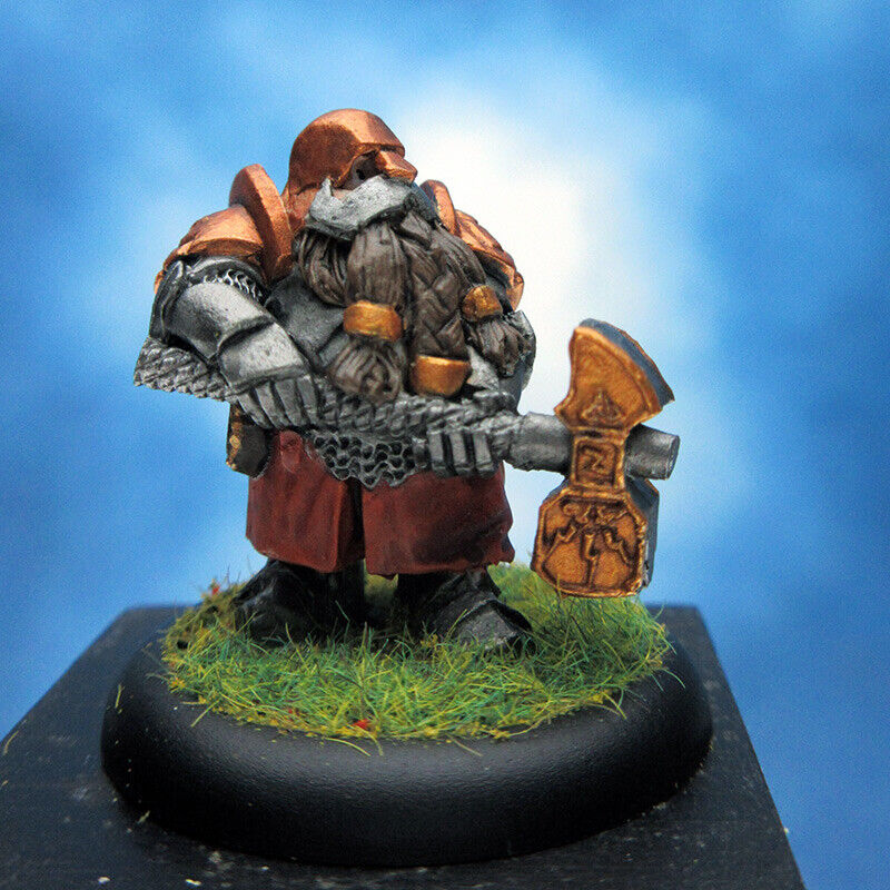 Painted Scibor Miniature Dwarf Iron Hammer II