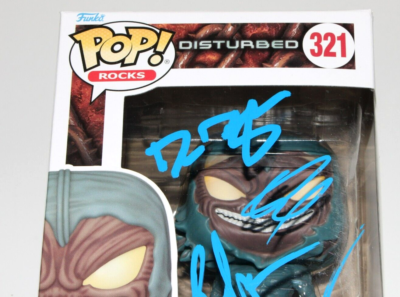 dugudagii pop shoot pop ドゥグダギ DISTURBED BAND SIGNED