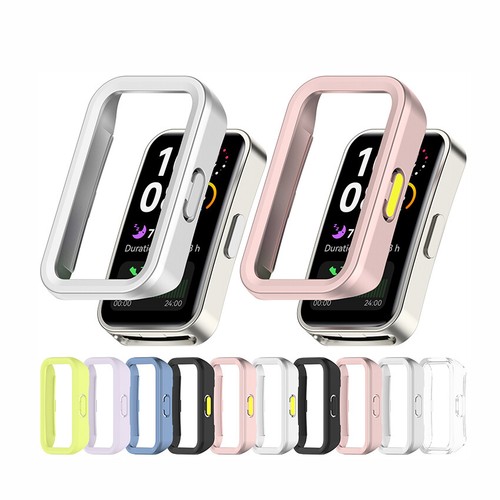 Frosted Protective Case PC Szkielet Ramka Cover do Huawei Band 10/9/8 Uniwersalny - Zdjęcie 2 z 24