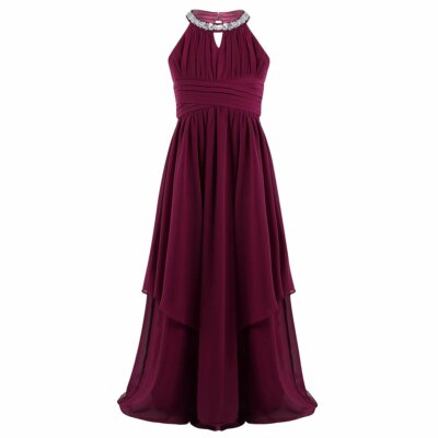 New Party Dresses For Teenage Girl Princess Wedding Bridesmaid Kids Clothes  | eBay