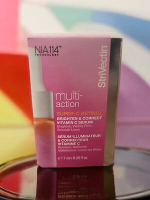 SERUM StriVectin Super-C Retinol Brighten & Correct Vitamin C 0.25 Oz 7 ml Q91