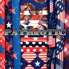Patriotic Designs Home Decor Fabric Polyester 62" W Sold by the Yard