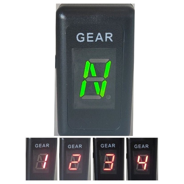 M54 Gear Digital Indicator For Honda Monkey 4 Speeds + Honda