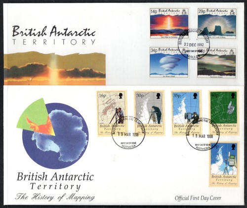 British Antarctic Territory 1977 to 98 selection of 11 different fdc's - Picture 4 of 6